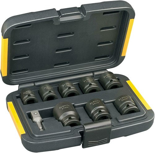 DeWalt dt7507-qz slagmoersleutel doppenset 9-dlg. - dt7507-qz