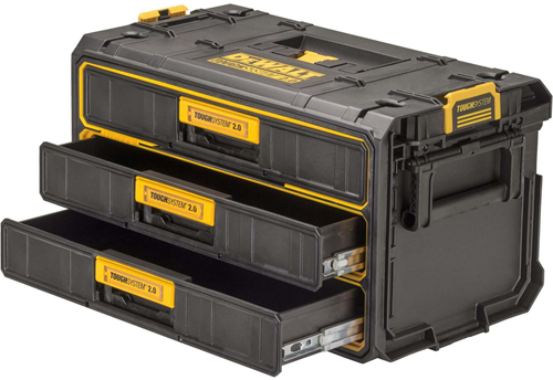 DeWalt toughsystem 2.0 koffer met 3 lades - dwst08330-1