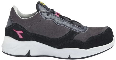 Diadora werkschoen athena laag 179902 s3l d0458 | nine iron raspberry (d0458) | maat 42 - 8053607443444