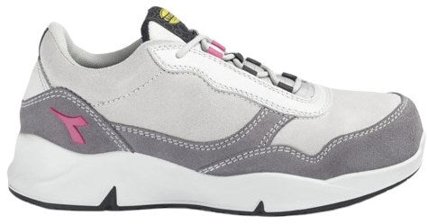 Diadora werkschoen athena laag 179902 s3l d0459 | gray violet raspberry (d0459) | maat 40 - 8053607443383