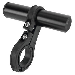 stuurhouder handlebar organizer koplamp fietscomputer 22,2 mm zwart