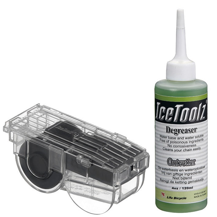 Buzaglo Icetoolz c211 kettingreiniger + ontvetter 4oz• 120ml transparant