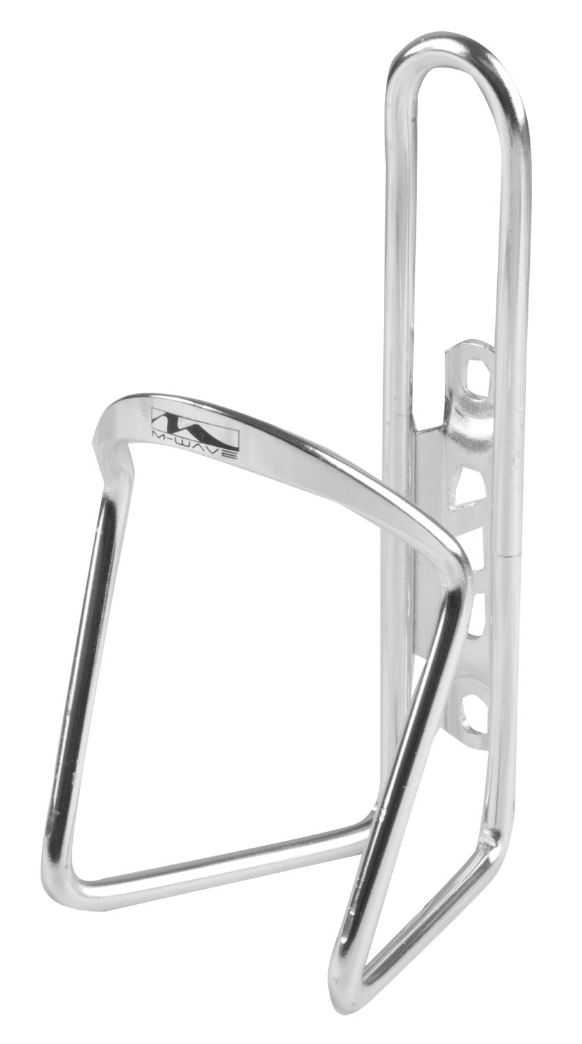 Messingschlager M-wave bidonhouder aluminium zilver