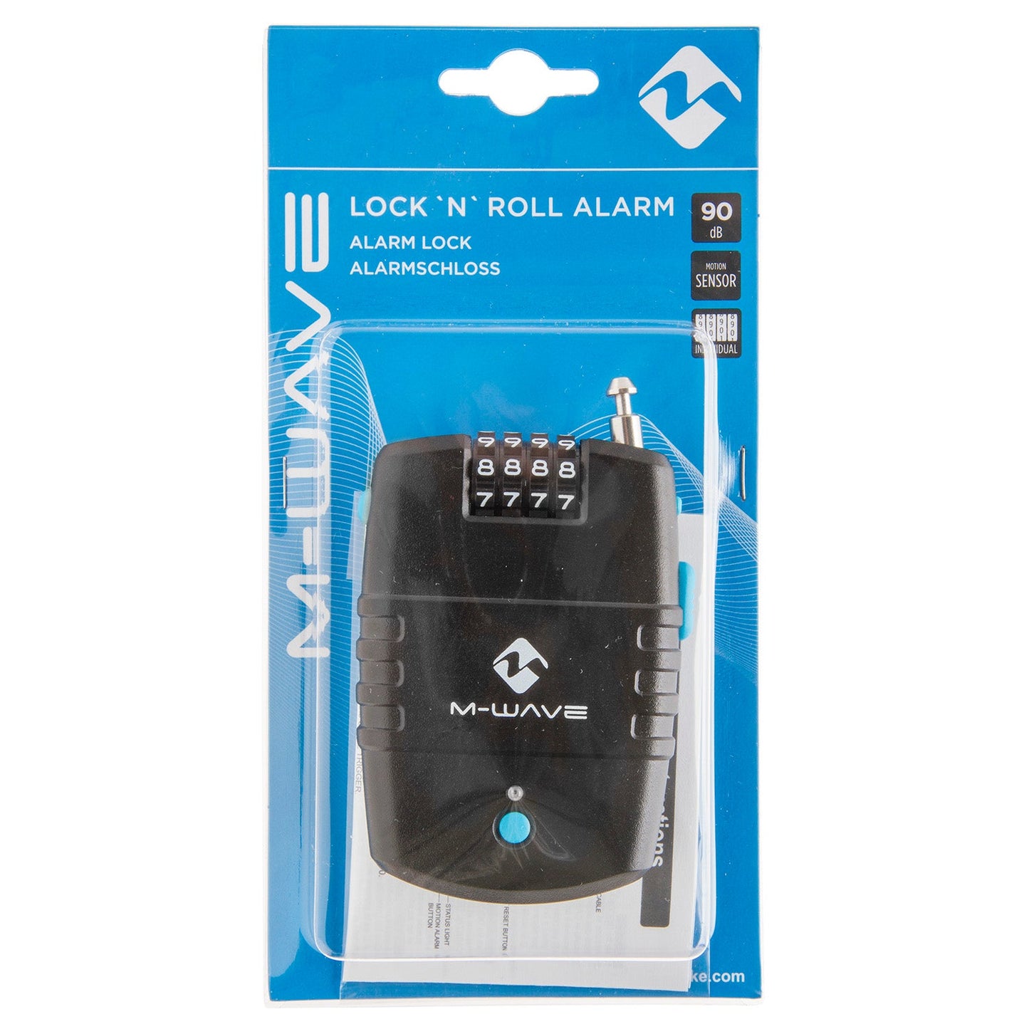 Messingschlager M-wave alarmslot lock 'n roll