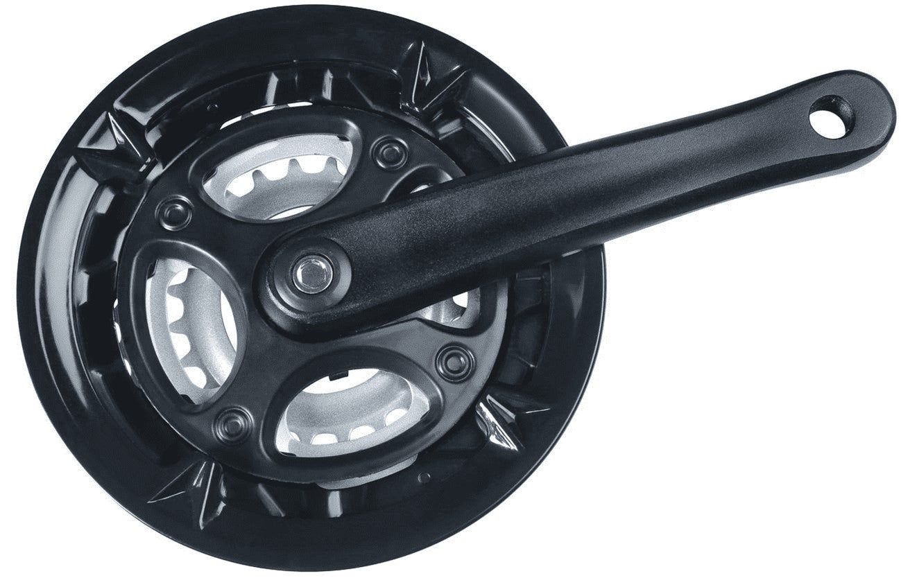 MP Mijnen Pieper BV Mp wave crankstel triple 24 34 42 zwart alu 170 mm (diepte -5mm)-961-k