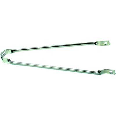 Hulzebos Cycle Parts B.V. Spatbord stang 28 toer rvs - as bevestiging