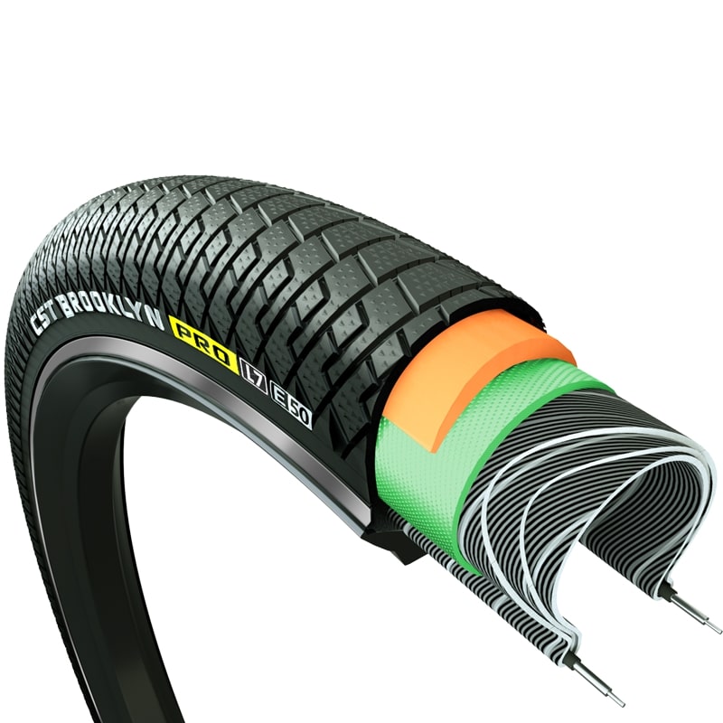 Duis - CST Bub. 50-622 cst brooklyn pro zwart eps +2.0 ply