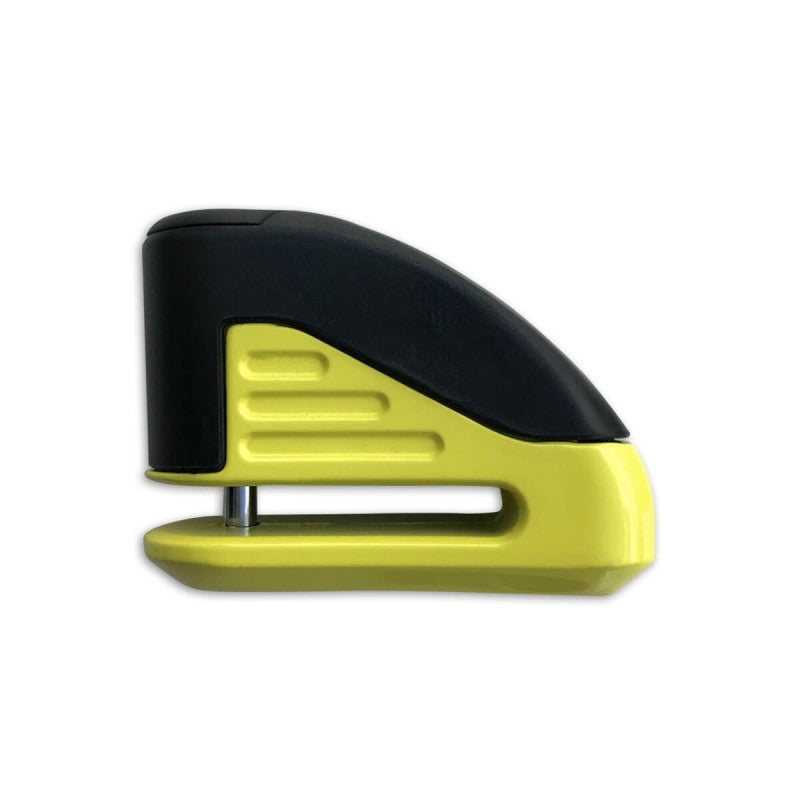 Falko Import Export Citycat disc brake lock yellow with bag + reminder cable*