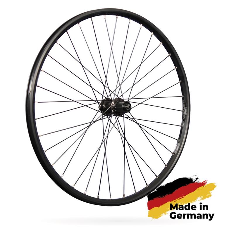 Roland Achterwiel 26 21-559 taurus alu. zwart shimano tx505 schijfrem