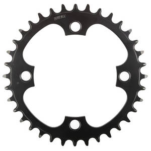 Messingschlager Samox e-bike kettingblad nw 36t bcd 104 mm. 1 2x3 32 en 11 128 staal zwart