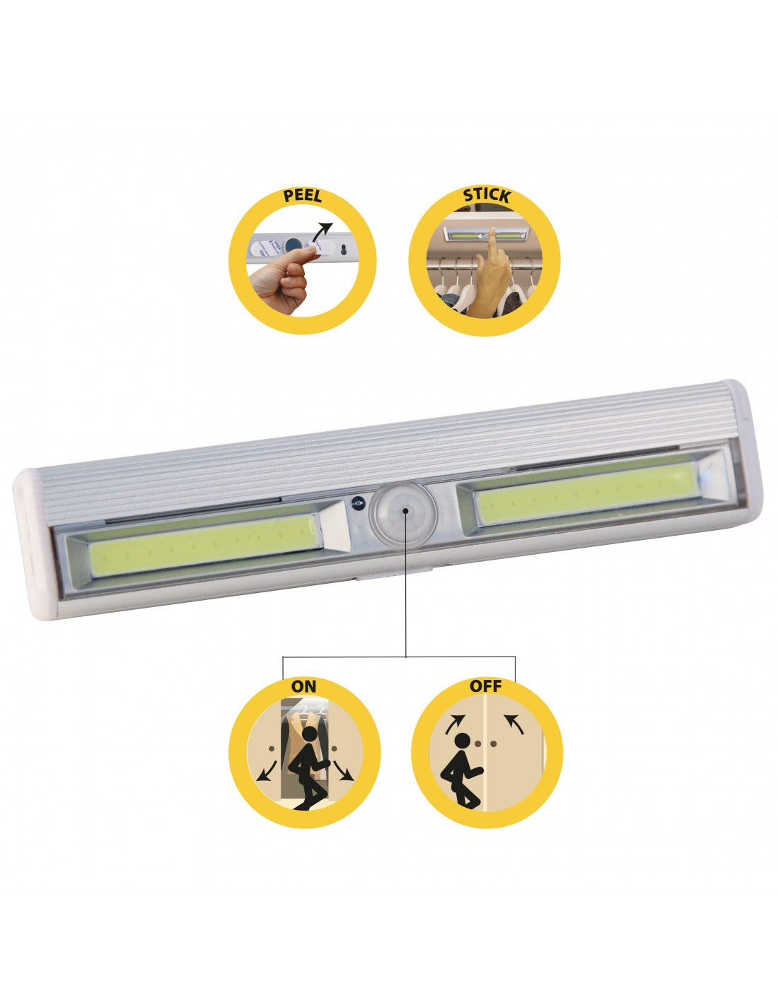 A. Van Nieuwenhuizen Zn B.V. Velamp smarty mini led barlight lt011 met ir bewegingssensor