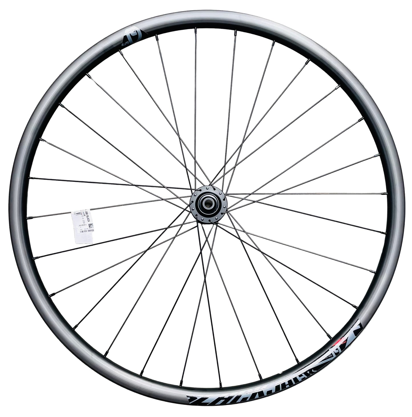 Rodi Voorwiel 28' - 622x19 airline corsa 28h zwart da210 center lock sh.100x12-black jack