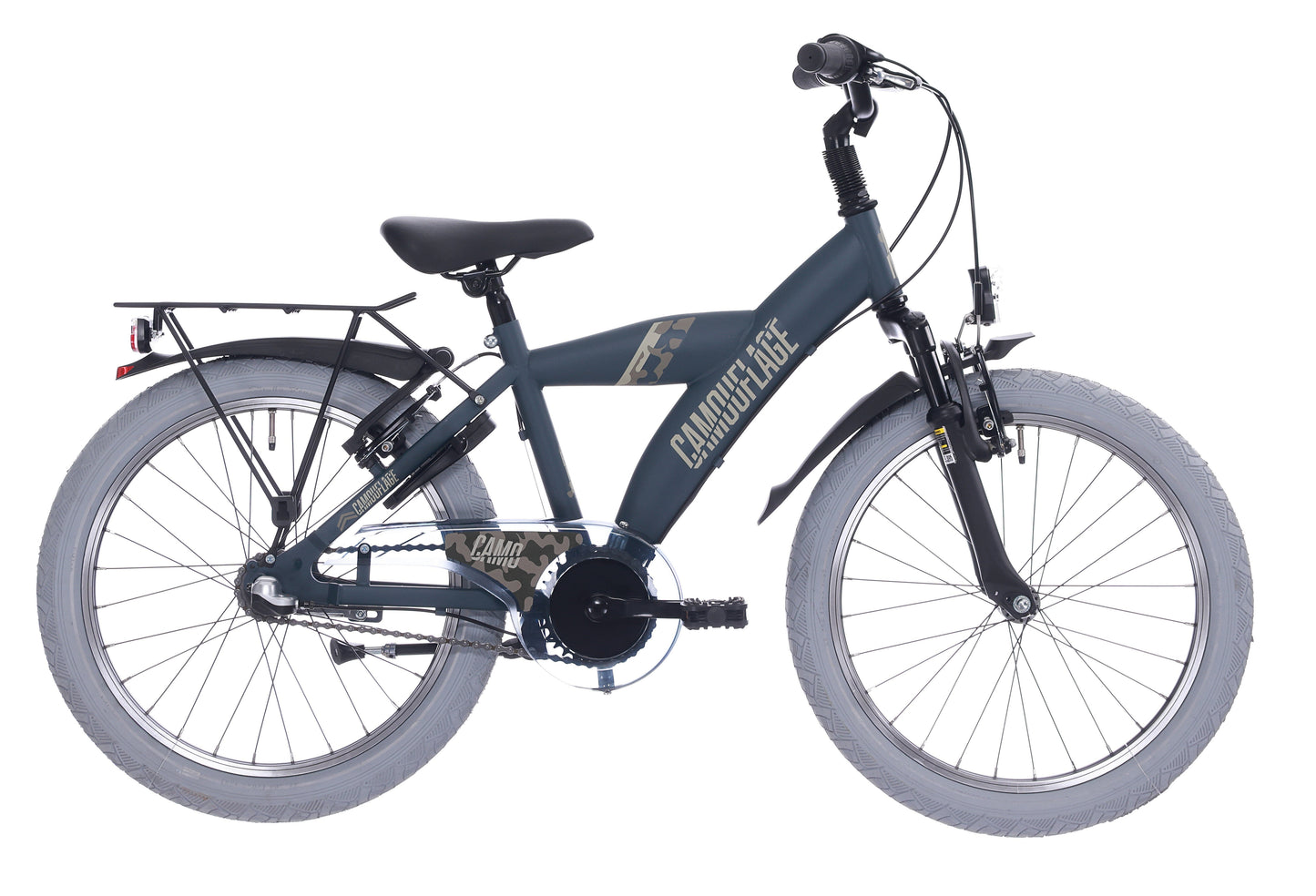 Hulzebos Cycle Parts B.V. Fiets bikefun 20 3v camouflage jongens
