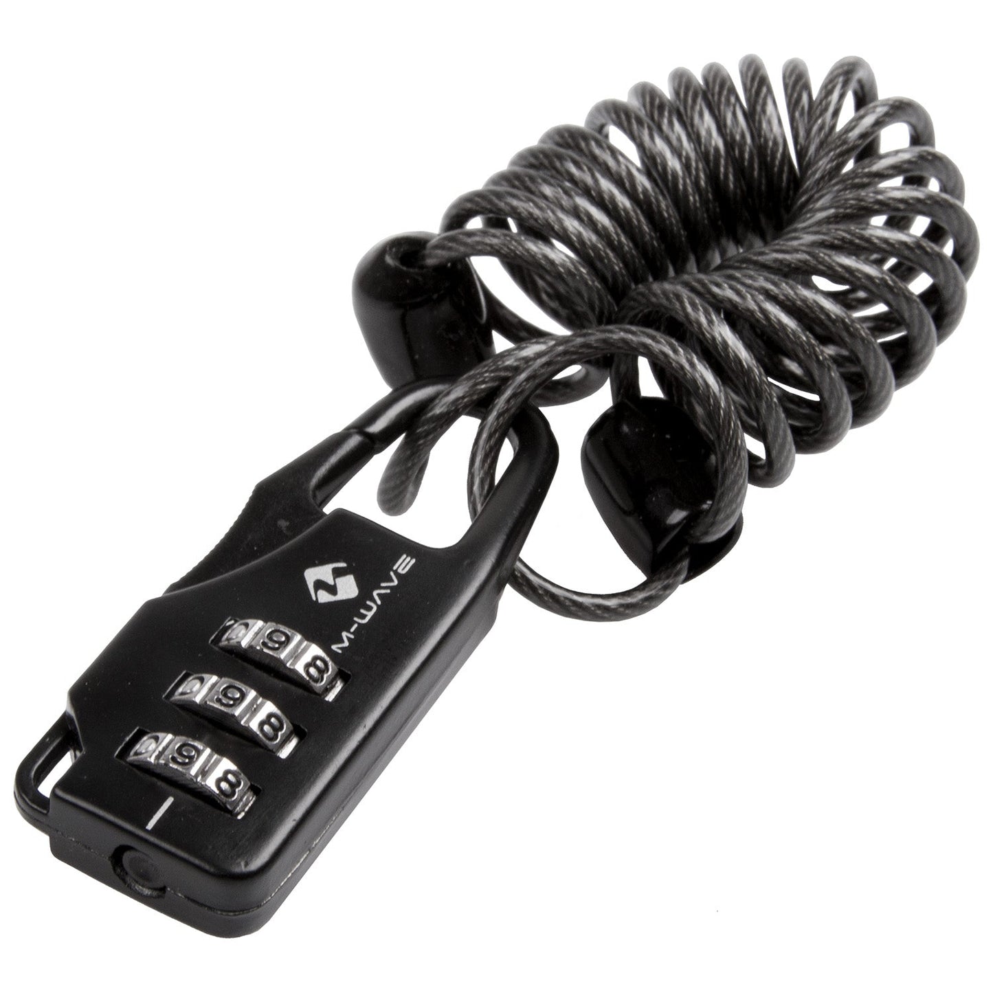 Messingschlager M-wave codeslot met kabel 3 mm. x 1200 mm. smoke