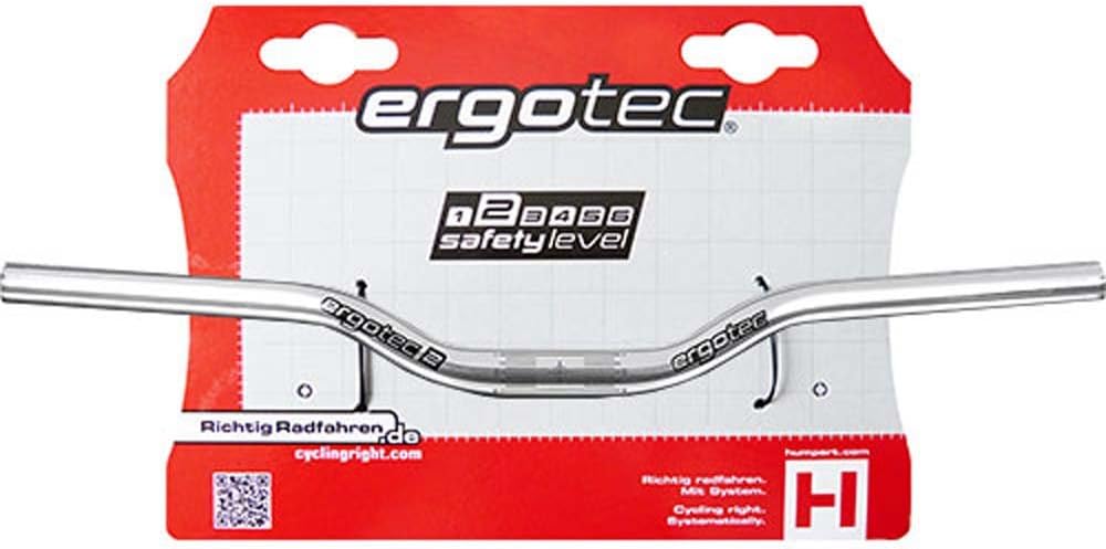 Wilhelm Humpert GmbH Co Ergotec stuurbocht fixie riser alu. zilver gw500 gl130 - 16127000 sl: 2