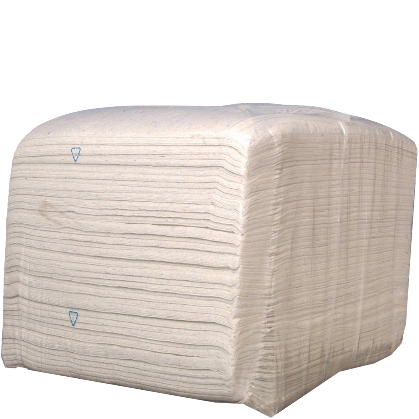 Kroon-oil wegwerp poetsdoeken werkplaats 10kg. wit 15003