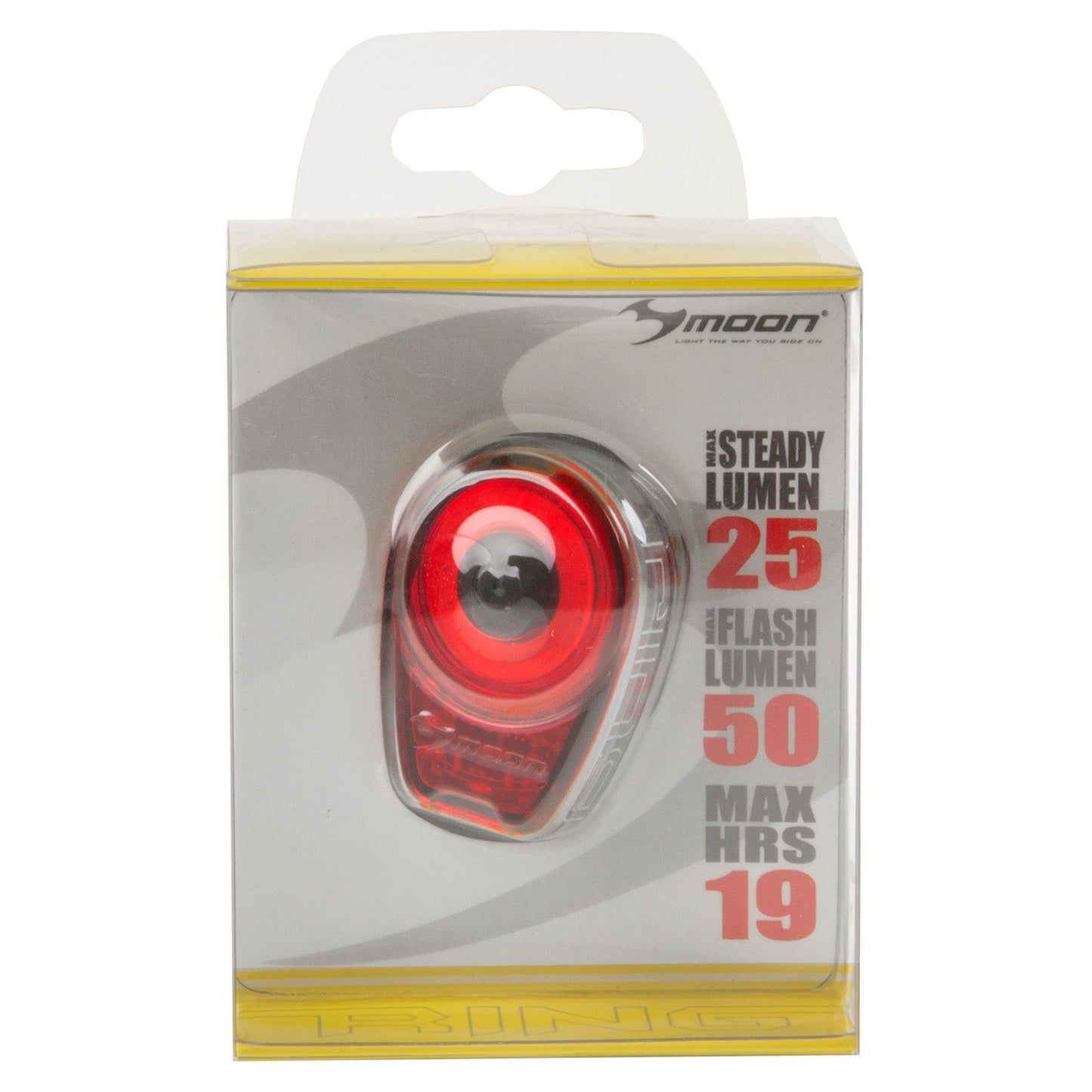 Messingschlager Moon ring achterlicht led usb