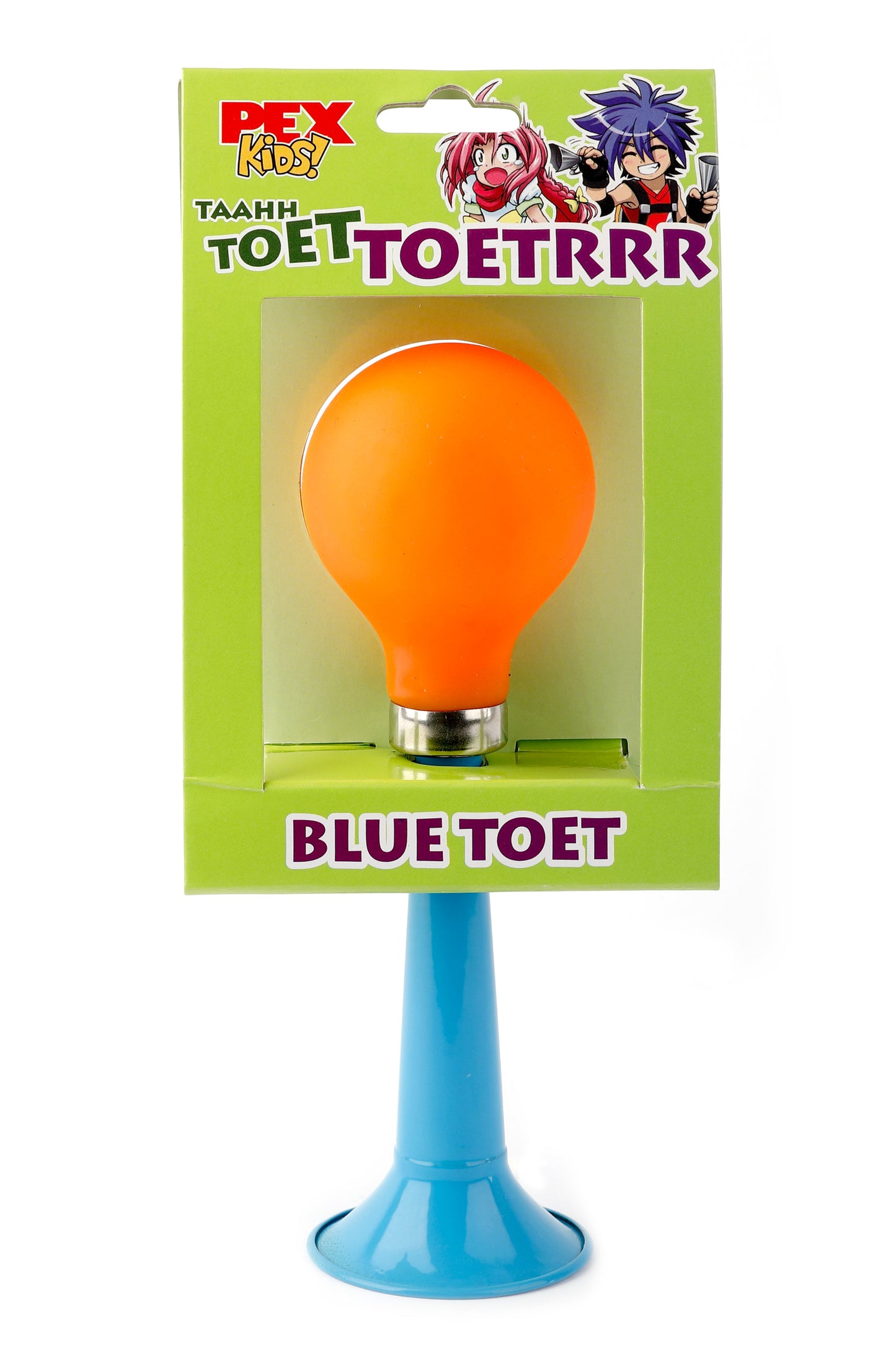Buzaglo Pexkids balhoorn staal recht blauw op kaart