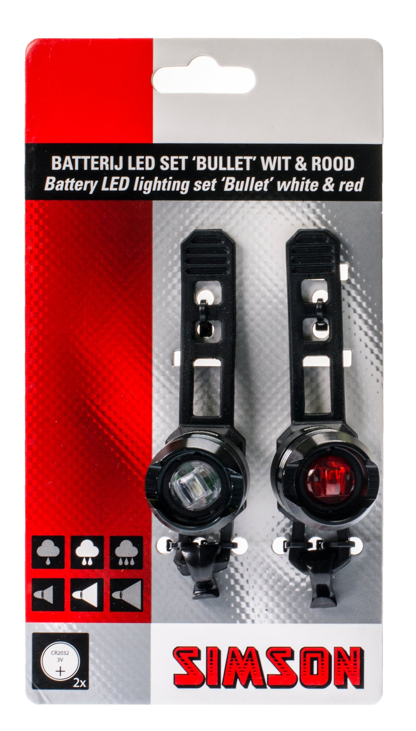 Verlichtingset Simson bullet 1 led