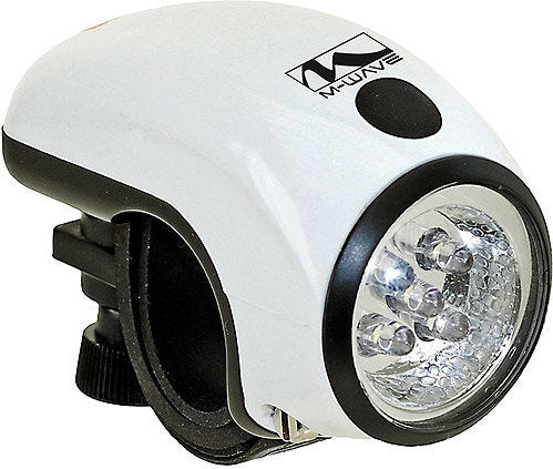 Messingschlager M-wave verlichting met 5-leds wit z. batt.
