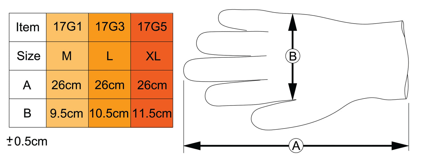 Buzaglo Icetoolz 17gx handschoenen maat xl