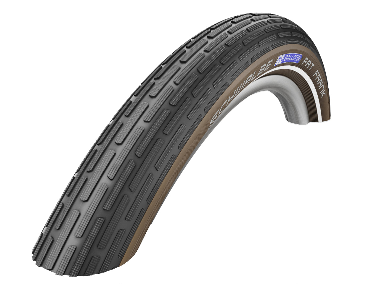 Schwalbe buitenband Fat Frank K-Guard 28 x 2.00 zw br refl