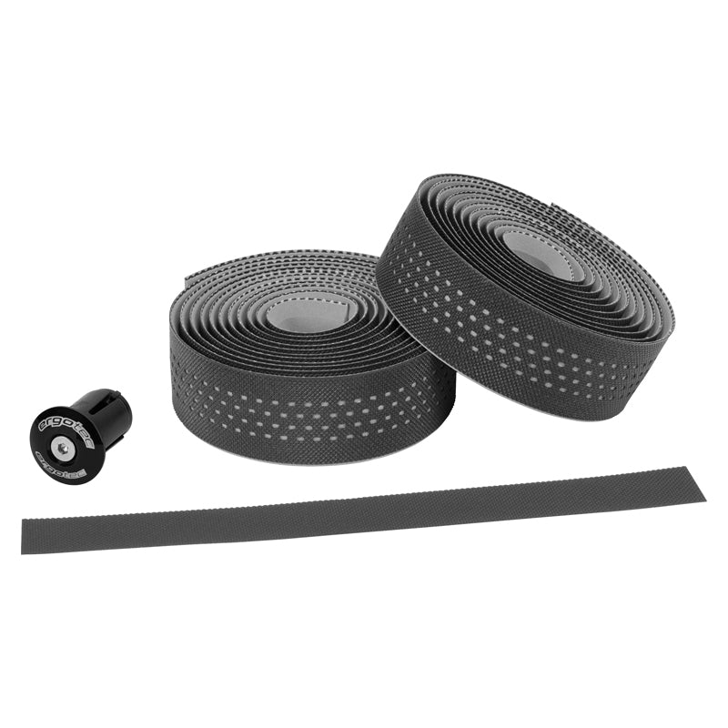 Wilhelm Humpert GmbH Co Ergotec stuurtape sanremo l=2000 mm zwart grijs