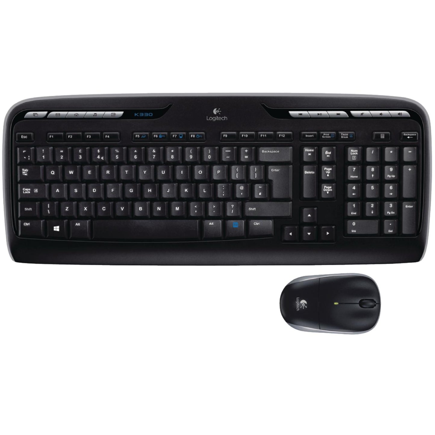 Abi Draadloos toetsenbord met muis - logitech