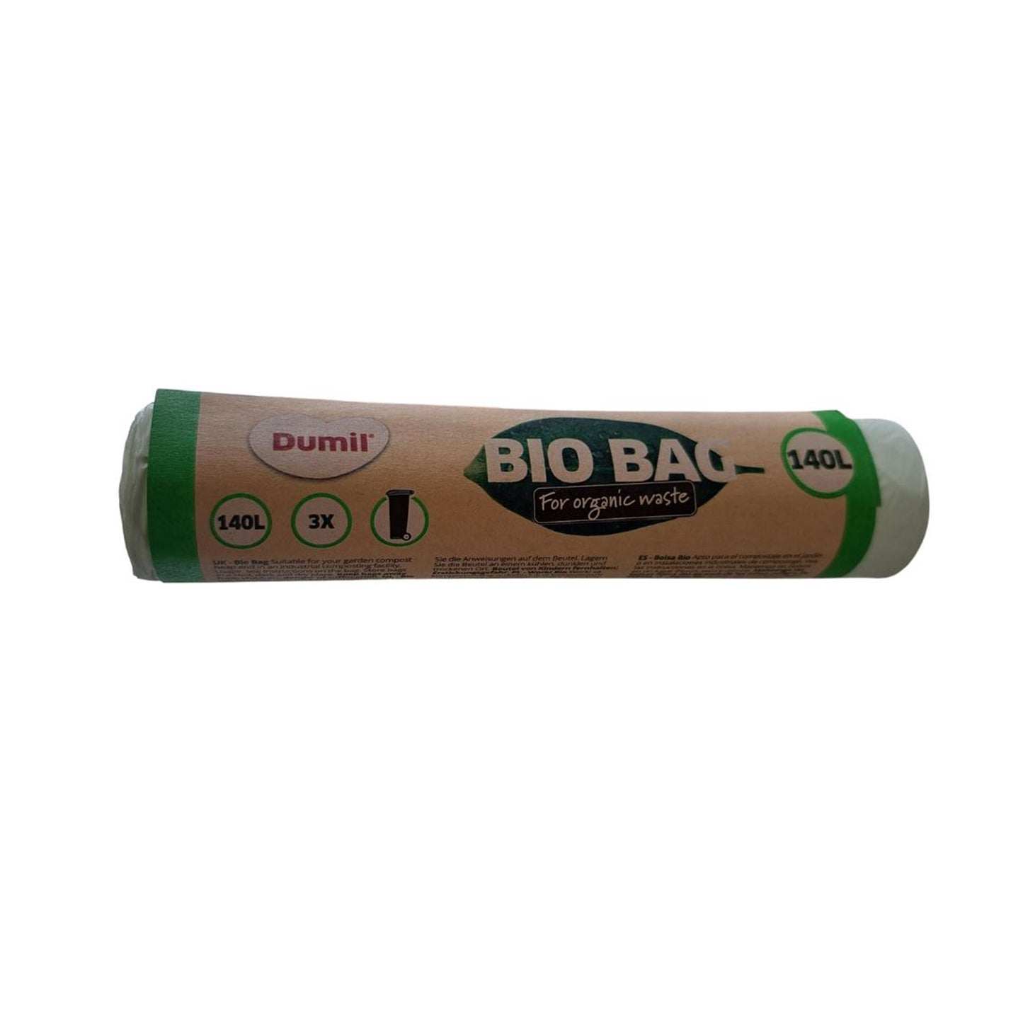 Dumil bio afvalzakken 140l 3 stuks