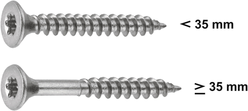 Connex universele schroef tx 4x50 10 rvsa4 - dy3254050