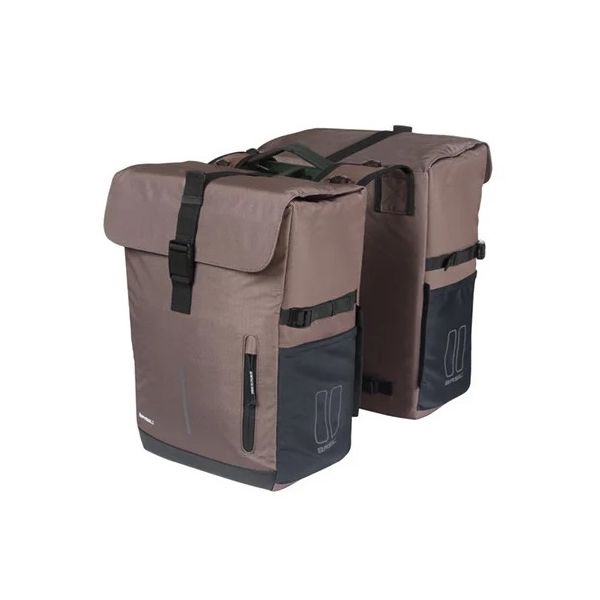 BASIL Tas move dubbel bruin | 30l