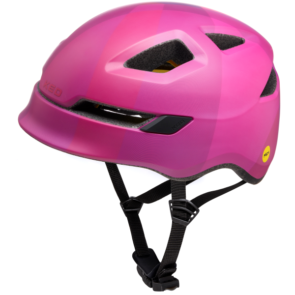 Ked Fietshelm pop ii lite s (48-52cm) - mat roze