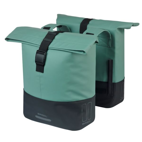 Basil B.V. Tas basil cove dubbel groen zwart | 32l