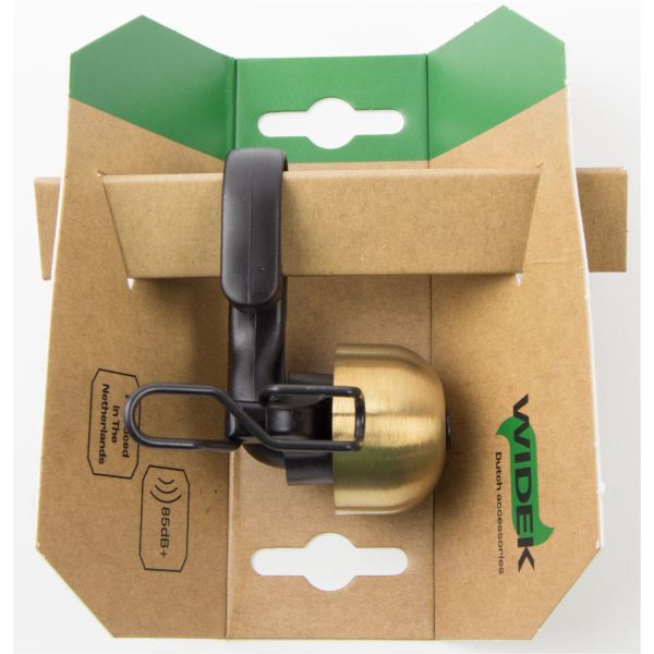 Qibbel Widek bel met beugel e-bike pvd-coated goud