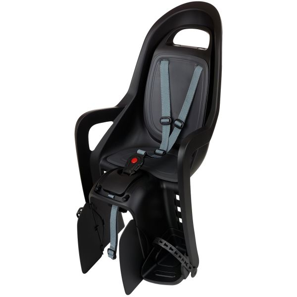 Polisport Plasticos S.A. Polisport achterzitje groovy black serie mik-hd zwart