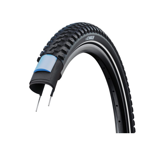 SCHWALBE draadband marathon plus mtb 54-622 +r zwart