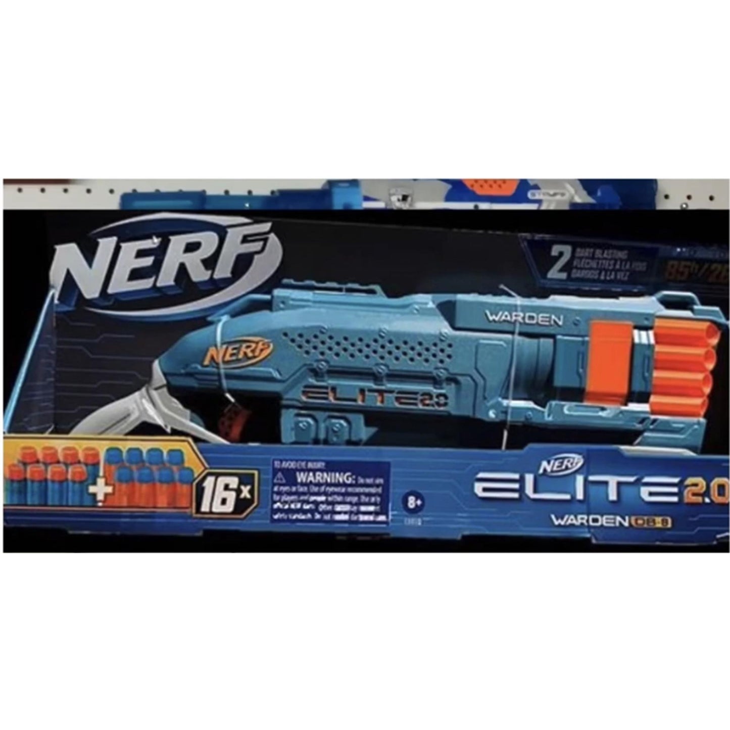 Nerf Hasbro elite 2.0 warden db 8