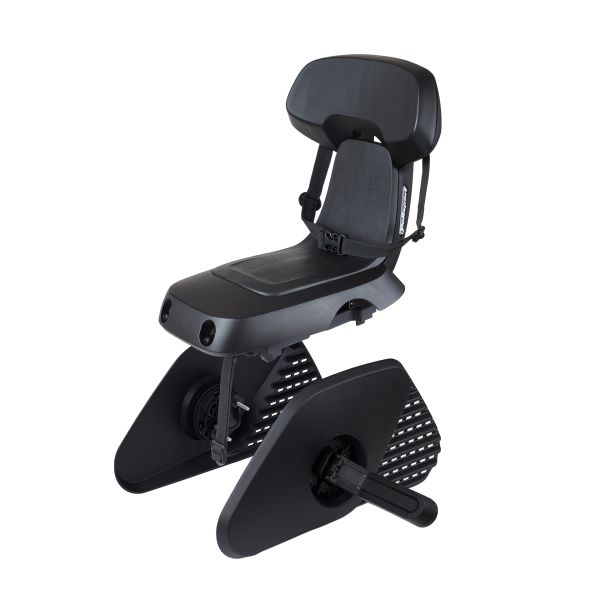 Polisport Plasticos S.A. Polisport achterzitje guppy black serie junior mik-hd zwart