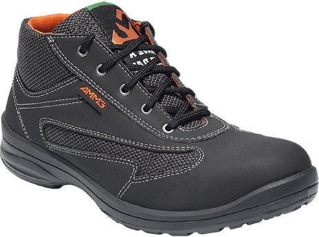 Emma Safety Footwear Emma werkschoen amber hoog s1p | zwart (d) | maat 35 - 11.148.001.01