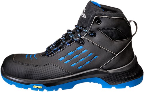 Emma Safety Footwear Emma werkschoen crossforce d hoog s3 | zwart blauw | maat 45 - 8715316154768