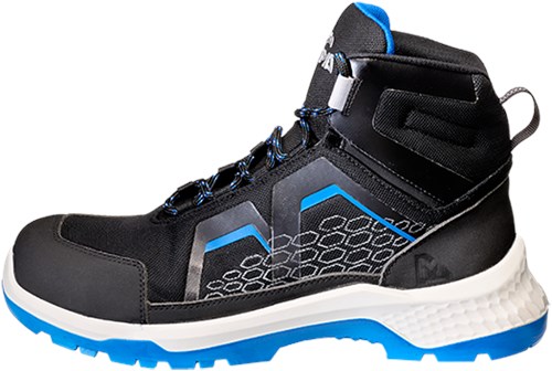 Emma Safety Footwear Emma werkschoen crossforce fly d hoog s3 | zwart blauw | maat 39 - 8715316154102