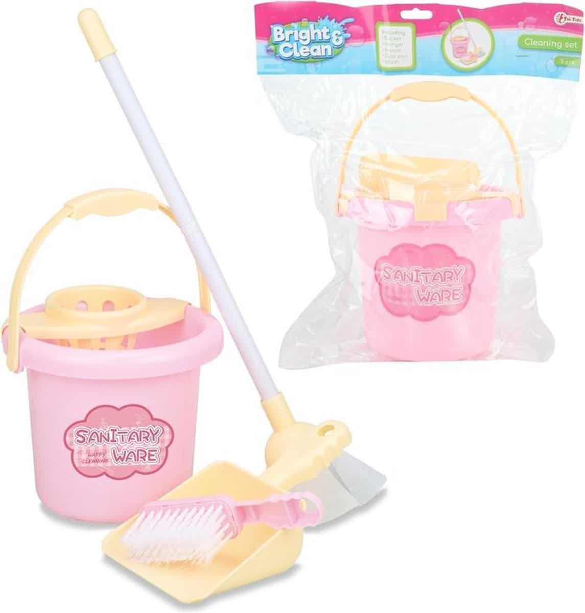 Toi-Toys schoon maak set 5 delig