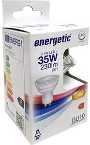 Enzo Energetic led spot gu10 3,1-35w 2700k - 2730108
