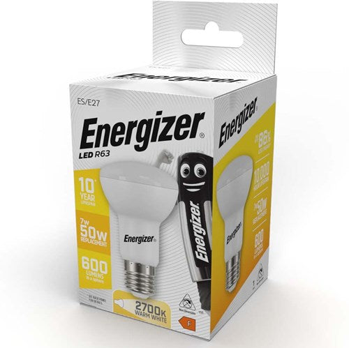Enzo Energizer led spot r63 e27 7-50w 2700k mat - 2604020