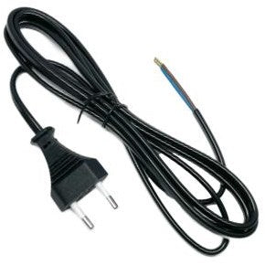 Enzo eurosnoer 2x0,75 zwart 3 meter 1065620