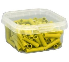 Enzo kabelschoen vork geel 6.4mm - 4433700