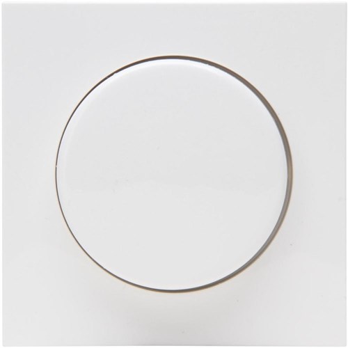 Enzo kopp hk07 wit afdekplaat + knop dimmer 4622030