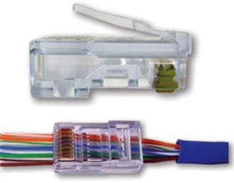 Enzo modulaire plug rj45 snelmontage tang ec 2575198