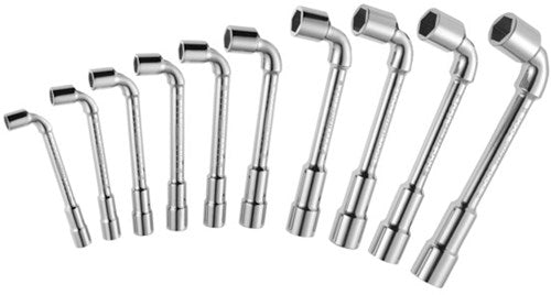 Expert By Facom set van 22 6x12-kants pijpsleutels met knik - e112201