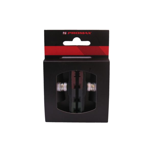 Promax Remblokset v-brake met inbus 70mm triple-color (bruin zwart groen)